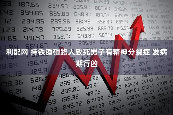 利配网 持铁锤砸路人致死男子有精神分裂症 发病期行凶