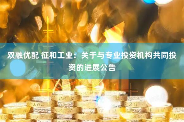 双融优配 征和工业：关于与专业投资机构共同投资的进展公告