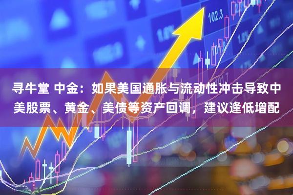 寻牛堂 中金：如果美国通胀与流动性冲击导致中美股票、黄金、美债等资产回调，建议逢低增配
