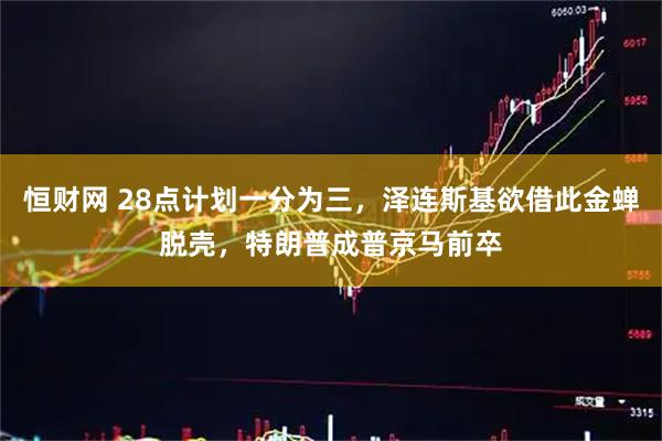 恒财网 28点计划一分为三，泽连斯基欲借此金蝉脱壳，特朗普成普京马前卒
